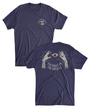 Magic Hands T-Shirt in Storm Purple